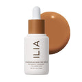 ILIA - Super Serum Skin Tint SPF 40 | Non-Comedogenic, Vegan, Lightweight to Help Against Blue Light, + Pollution while Hydrating, Smoothing, + Refining (Honopu ST14.5, 1 fl oz | 30 ml)