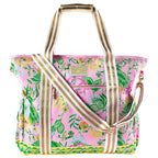 Insulated Cooler Tote (Tropical Oasis)