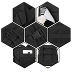 45L Military Tactical Backpacks Molle Army Assault Pack 3 Day Bug Out Bag Hiking Treeking Rucksack black (1.1 Black)