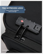 Carry On Luggage 22x14x9 Airline Approved with TSA Lock for Business Trip (22 Inch - Carry-On / Black)