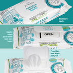 1 Pack Surface Wipes with Bleach (72 Count (Pack of 1))