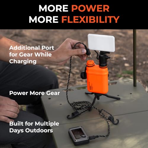 ELECOM NESTOUT Rugged Power Bank (Orange / 15000mAh)