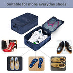 Travel Shoe Bags (Navy / 4 Packs)
