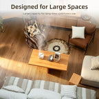 Essential Oil Diffuser for Home Large 700 ml Humidifier (Light Wood)
