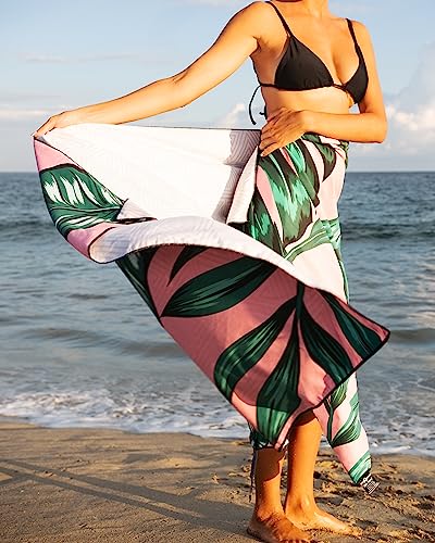 Quick Dry Microfiber Beach Towel (La Fashion / Extra Large 78x35")