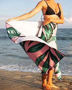 Quick Dry Microfiber Beach Towel (La Fashion / Extra Large 78x35")
