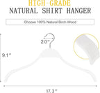 TOPIA HANGER Slim Wooden Hangers - Image 2