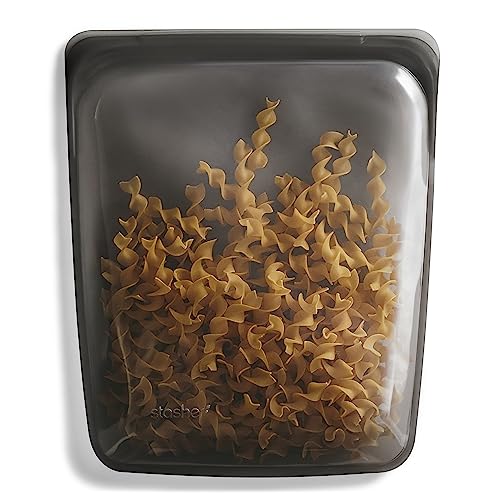 Premium Reusable Half Gallon Silicone Bag (Black / 1/2 Gallon)