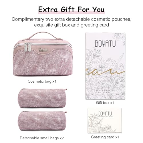 Travel Makeup Bag Cosmetic Bags for Women