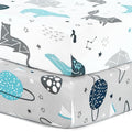 Baby Fitted Crib Sheets (Space Planet / 52X28 Inch)