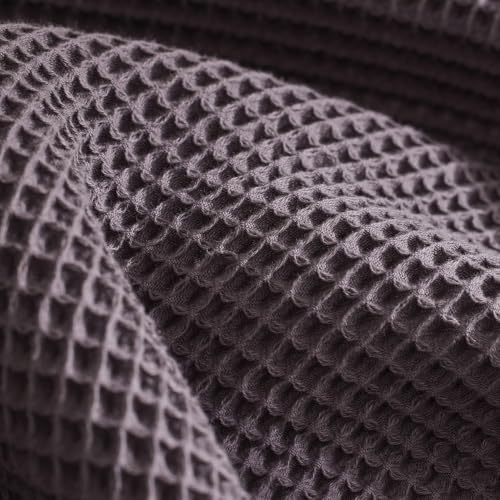 Waffle Bed Blanket (Plum / Twin/Twin XL)