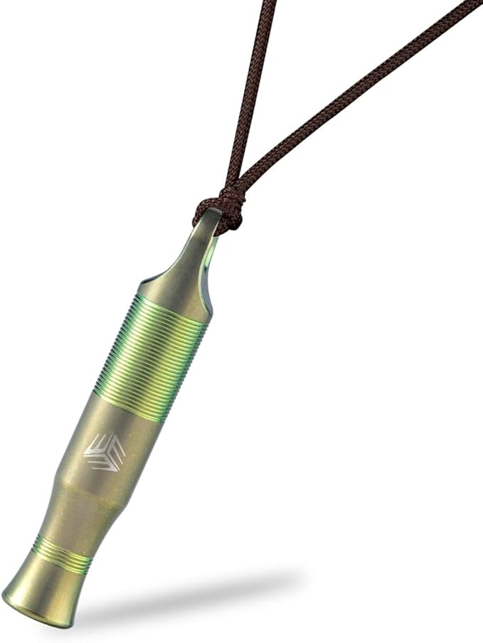 WeKnife Emergency Whistle Survival Loud, Titanium Outdoor Safety Whistle - Image 9