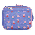 Peppa Pig Kids Lunch Box & Insulated Lunch Bag for School (Regular / Peppa Pig: Bubbles)