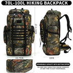 Hiking Backpack for Men 70L (100l-maple)