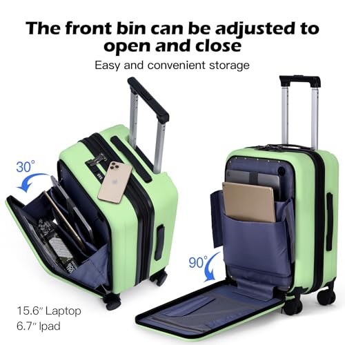 20 Inch Carry On Luggage (Sage Green / 20 Inch)