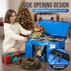 2 Pack Blue Extra Large Moving Bags (Blue / 2 Large)