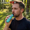 Multifunctional Survival Emergency Whistle for Kids with Compass Hiking Survival (Aqua)