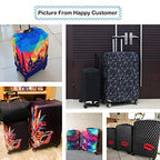Travel Luggage Cover Fits 23 (M / Polkadot)