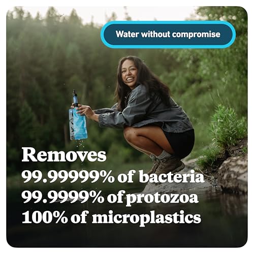 Products SP101 MINI Water Filtration System (Filter w/ Pouches / 1-Pack / Green)