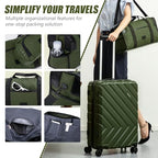 ABS+PC Luggage Sets 5 Piece (5piece / Mango Yellow)