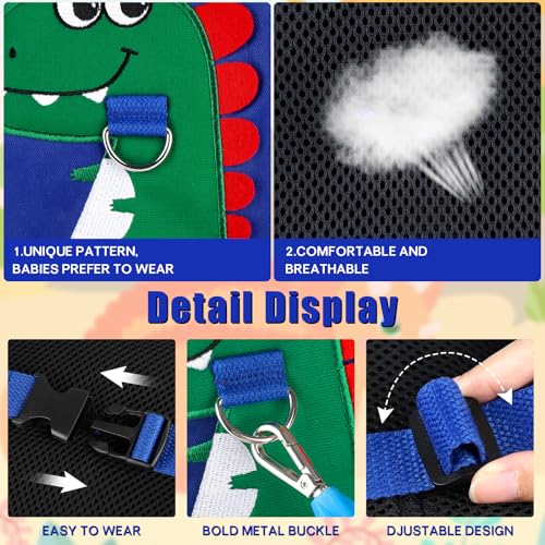 Toddler Leash for Kids (Blue+Green)
