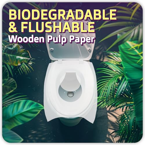 100 Pcs Disposable Toilet Seat Cover (10-Pack)