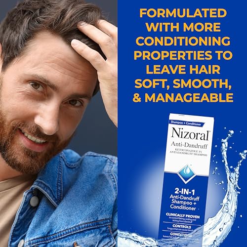 2-in-1 Anti Dandruff Shampoo and Conditioner, 14 Fl Oz (14 Fl Oz (Pack of 1) / Shampoo + Conditioner)