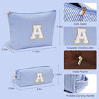 Makeup Bag Cosmetic Bag (Blue / O)