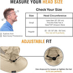 GearTOP Safari Sun Hat for Men and Sun Hats for Women UV Protection UPF 50+ - Image 5