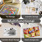 3PCS Clear Hard Plastic Zipper Case (3PCS-S)