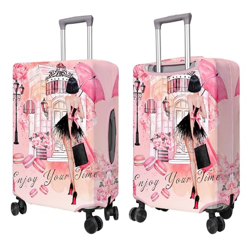 Travel Luggage Cover Suitcase Protector Fits 18 (D-1 / S(18-20in))