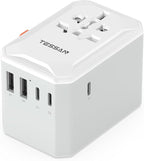 TESSAN Universal Travel Adapter, International Power Adapter by TESSAN
