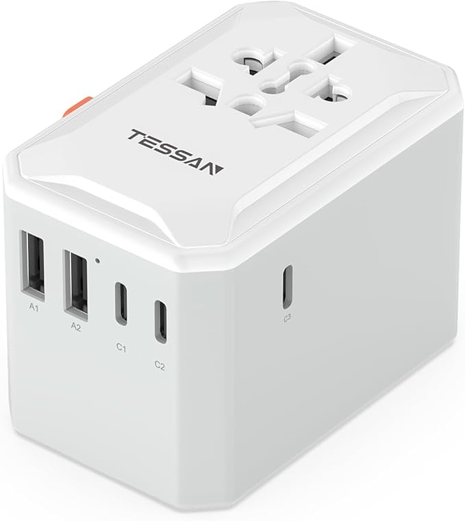 TESSAN Universal Travel Adapter, International Power Adapter by TESSAN