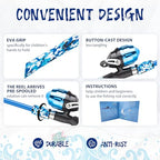 Kids Fishing Pole (Blue+Blue)