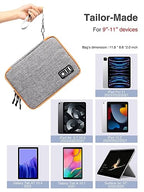 Travel Cable Organizer Bag (Large / Gray)