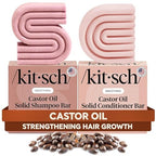 Castor Oil Shampoo and Conditioner Set for Hair Growth