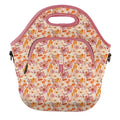 LunchTote Zippered Bag Insulated Neoprene Caddy (Pick Me Petals / X-Large 6.5 Quart Lunch Tote)