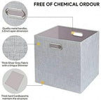 Thicker Fabric Storage Cubes 13 inch Collapsible Storage Bins - Image 5