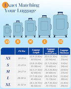 Luggage Cover for Suitcase Tsa Approved Protector