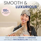 Silk Sleep Mask (Leopard)