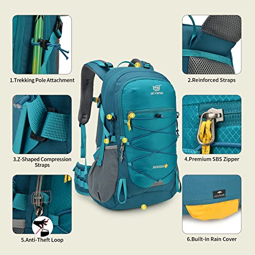 Hiking Backpack for Men Women (Large / Teal)