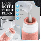 Travel Bottles for Toiletries (Purplish Red)