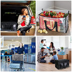 4 Pack Oversized Moving Bags with Reinforced Handles (4-Pack / Black)