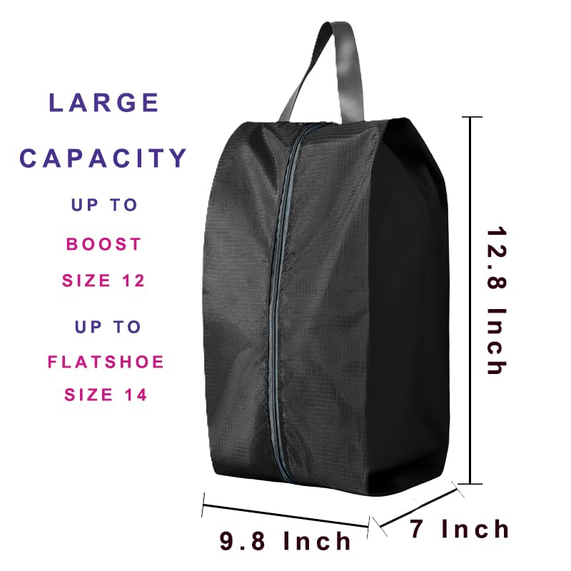 Travel Shoe Bags (Black)