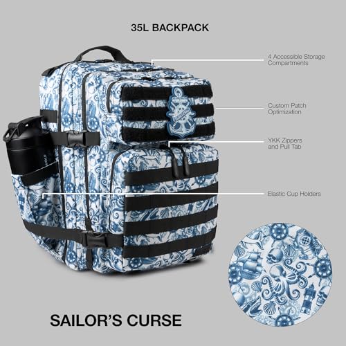 35L Tactical Backpack (Sailor's Curse)
