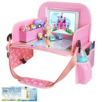 Kids Travel Tray for Toddler Car Seat (Ariel PinkStar)