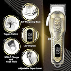 Heavy Duty Professional Hair Clippers for Men (14-piece set)