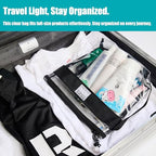 Rough Enough Clear Toiletry Bag