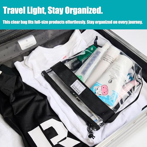 Rough Enough Clear Toiletry Bag