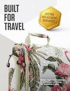 Hanging Travel Toiletry Bag (Pink Flamingo)